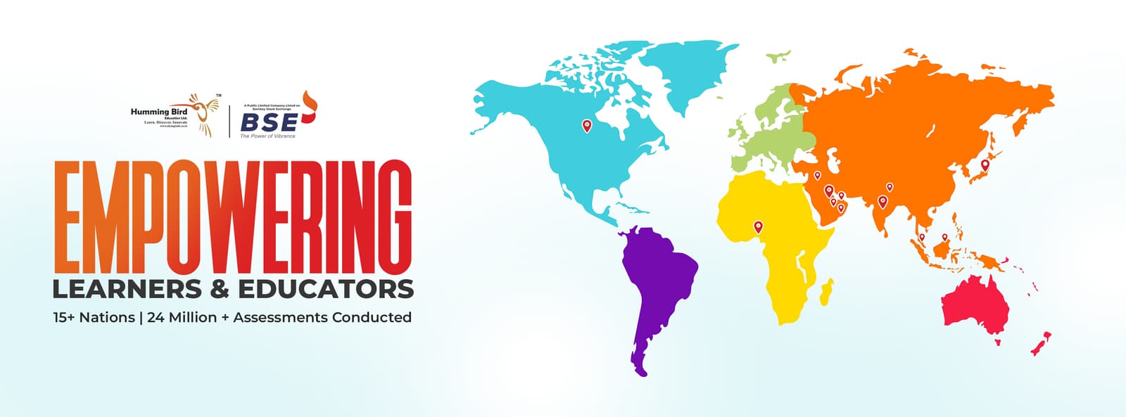 Empowering Learners & Educators across 15+ nations