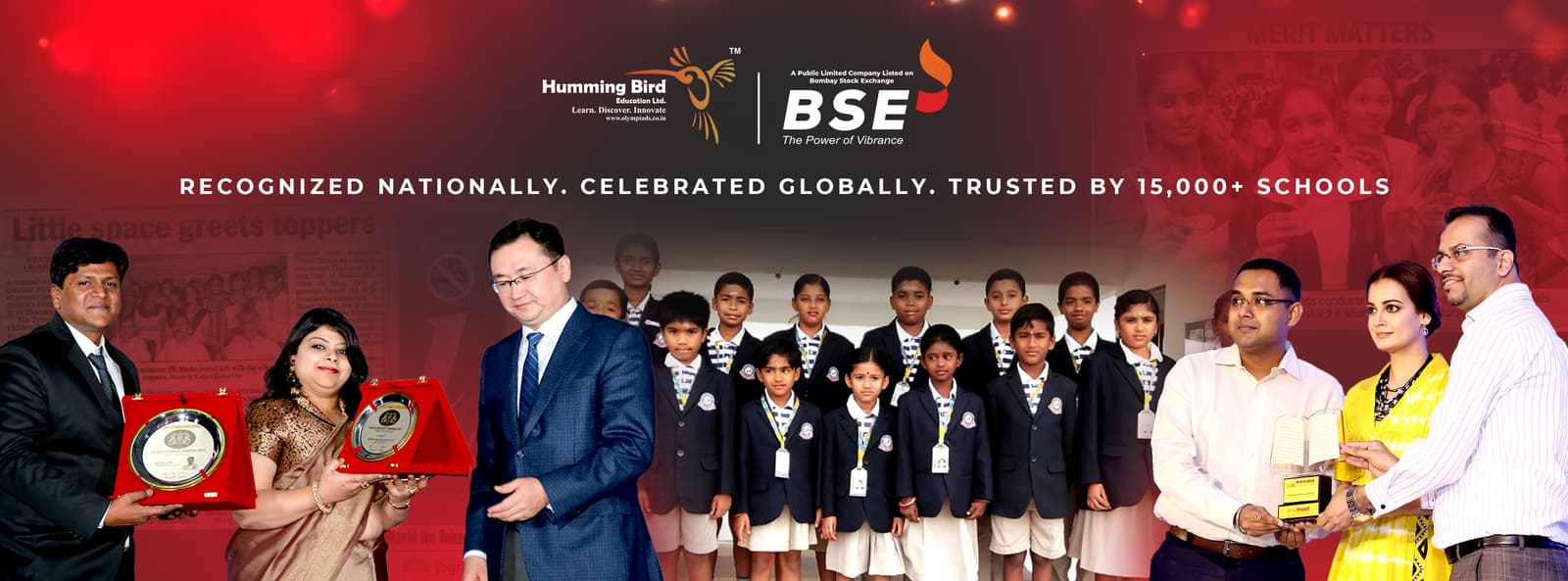 Recognized Nationally, Celebrated Globally, Trusted by 15,000+ Schools
